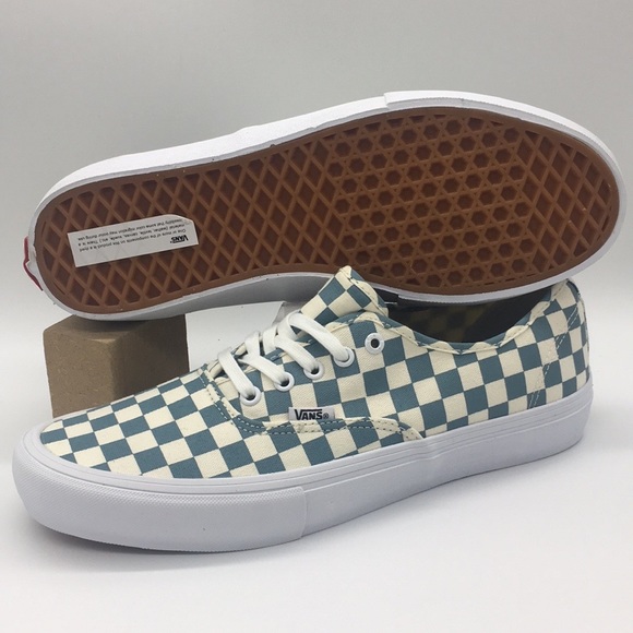 Vans Authentic Pro Checkerboard Desert Sag - Picture 3 of 8